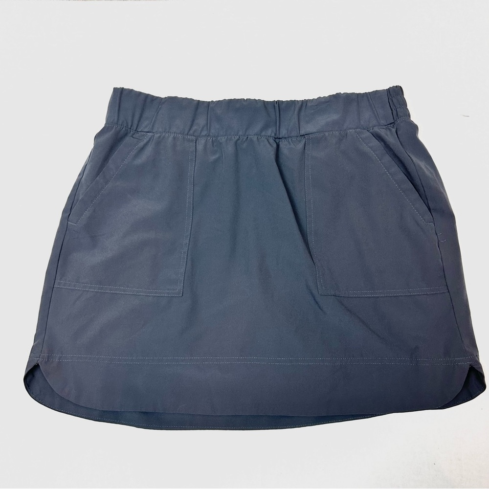 RBX Gray Athletic Skirt with Built in Shorts